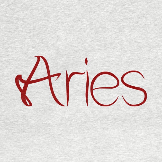 Fancy Aries Script by Hot Like An Aries